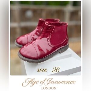 AOI Age of  innocence sz 26 burgundy PL Boots